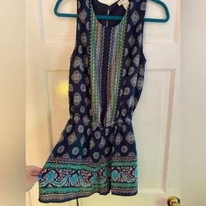 Patterned Romper